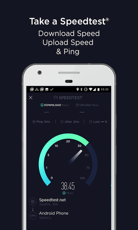 Speedtest 手机网速测试去广告高级破解版v4.5.8